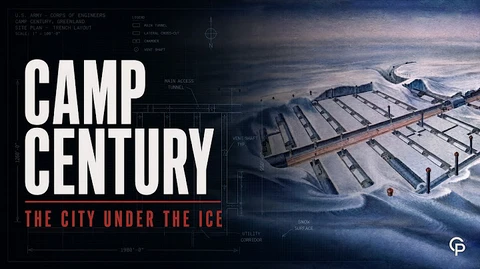 Official YouTube thumbnail for NASA's Radar Just Found America's Secret Nuclear Base Buried in Greenland.