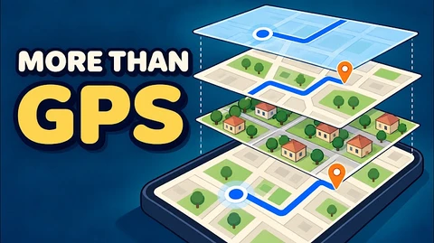 Official YouTube thumbnail for How Google Maps Knows Where You Are and Finds Your Route